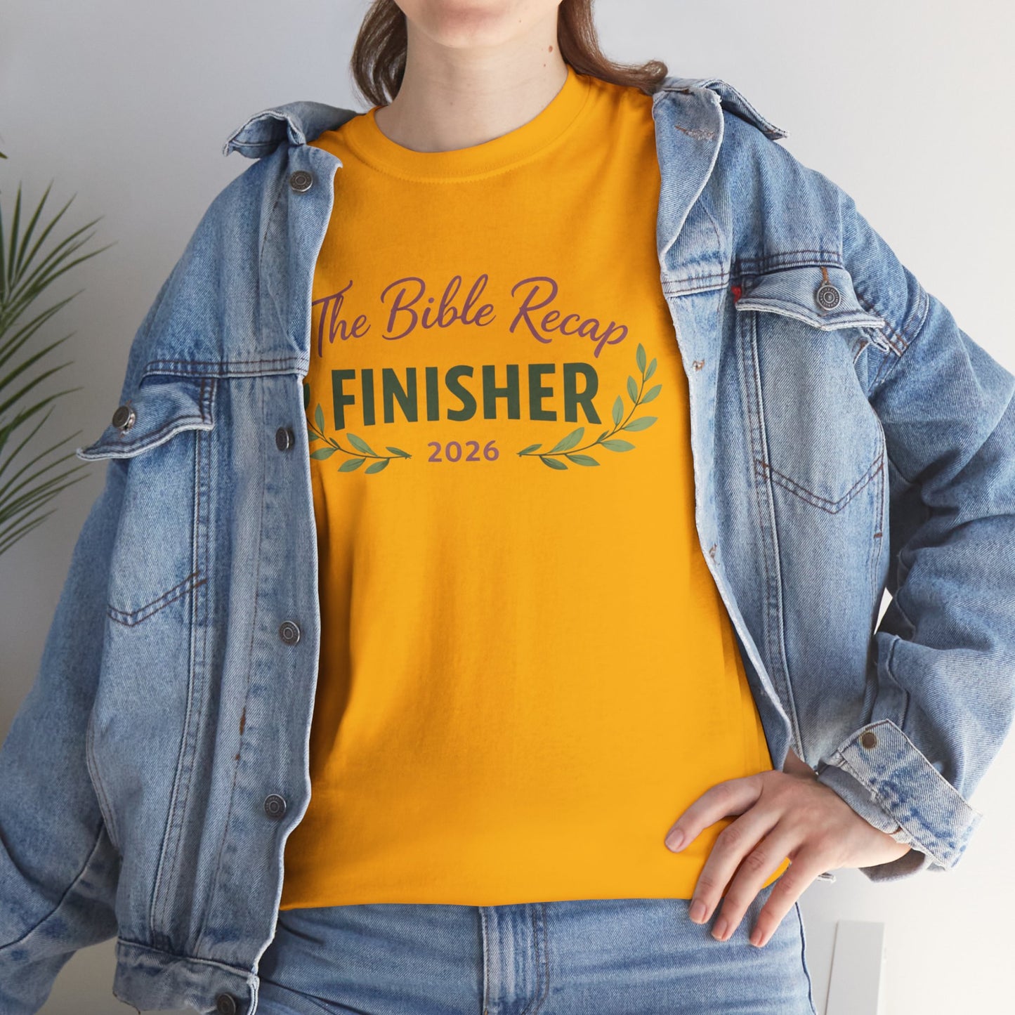 Bible Recap Finisher 2026 T-Shirt — Faith Journey Graduation Tee