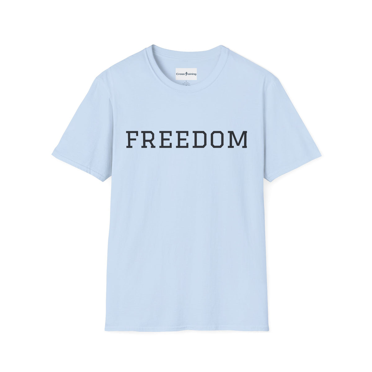Freedom & Faith Unisex T-Shirt, Inspirational Tee, Casual Wear, Christian Apparel, Great for Everyday Use