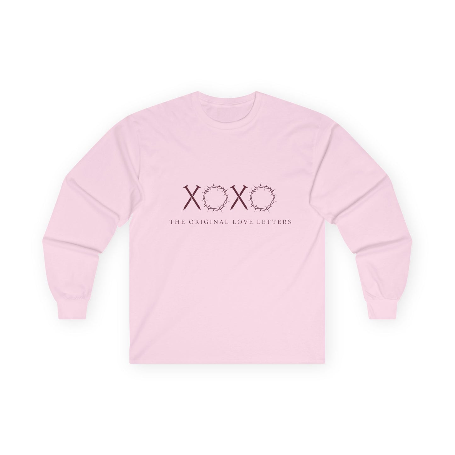 XOXO 'The Original Love Letters' Long Sleeve Tee