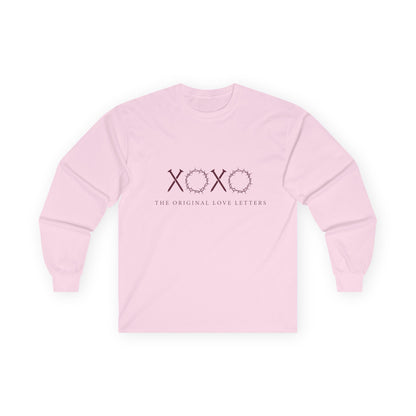 XOXO 'The Original Love Letters' Long Sleeve Tee