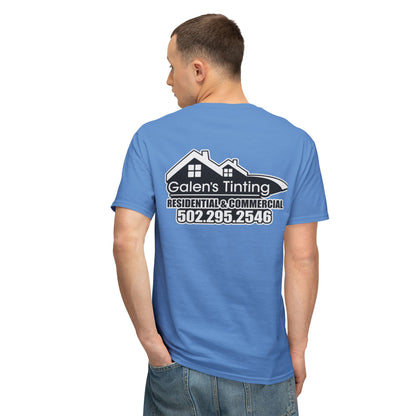 Christian Faith T-Shirt — "I am the sinner whom Jesus died for & kept" Pink Tee