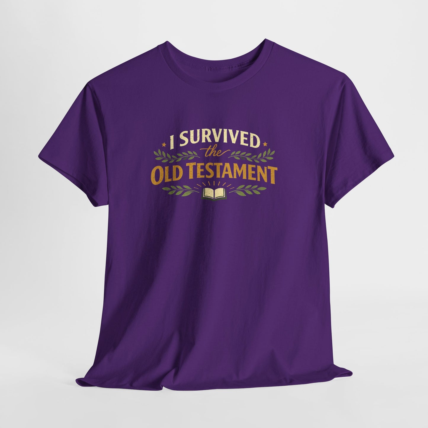 I Survived the Old Testament Tee — Funny Christian T-Shirt