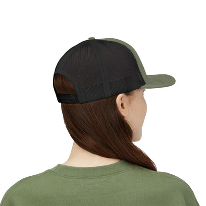 Embroidered Faith Retreat Trucker Cap — 'Faithful God' Family Ministry Snapback