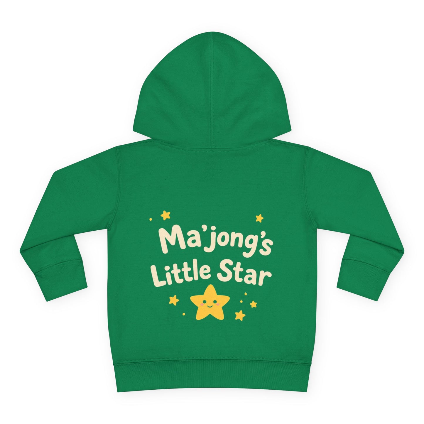 Toddler Hoodie - "Ma'jong's Little Star" Personalized Kids Pullover Fleece