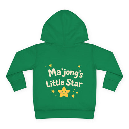 Toddler Hoodie - "Ma'jong's Little Star" Personalized Kids Pullover Fleece