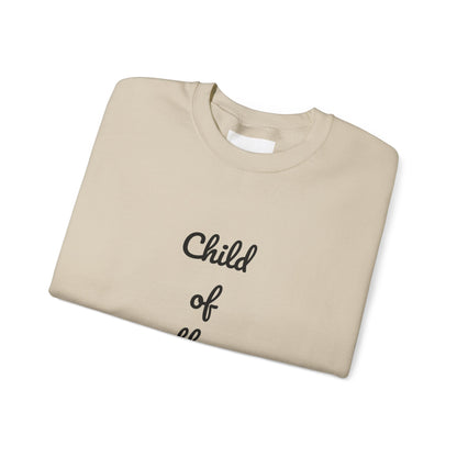 Child of the King Crewneck Sweatshirt | Inspirational Gift, Faith Apparel, Cozy Fashion, Christian Sweatshirt, Unisex Clothing