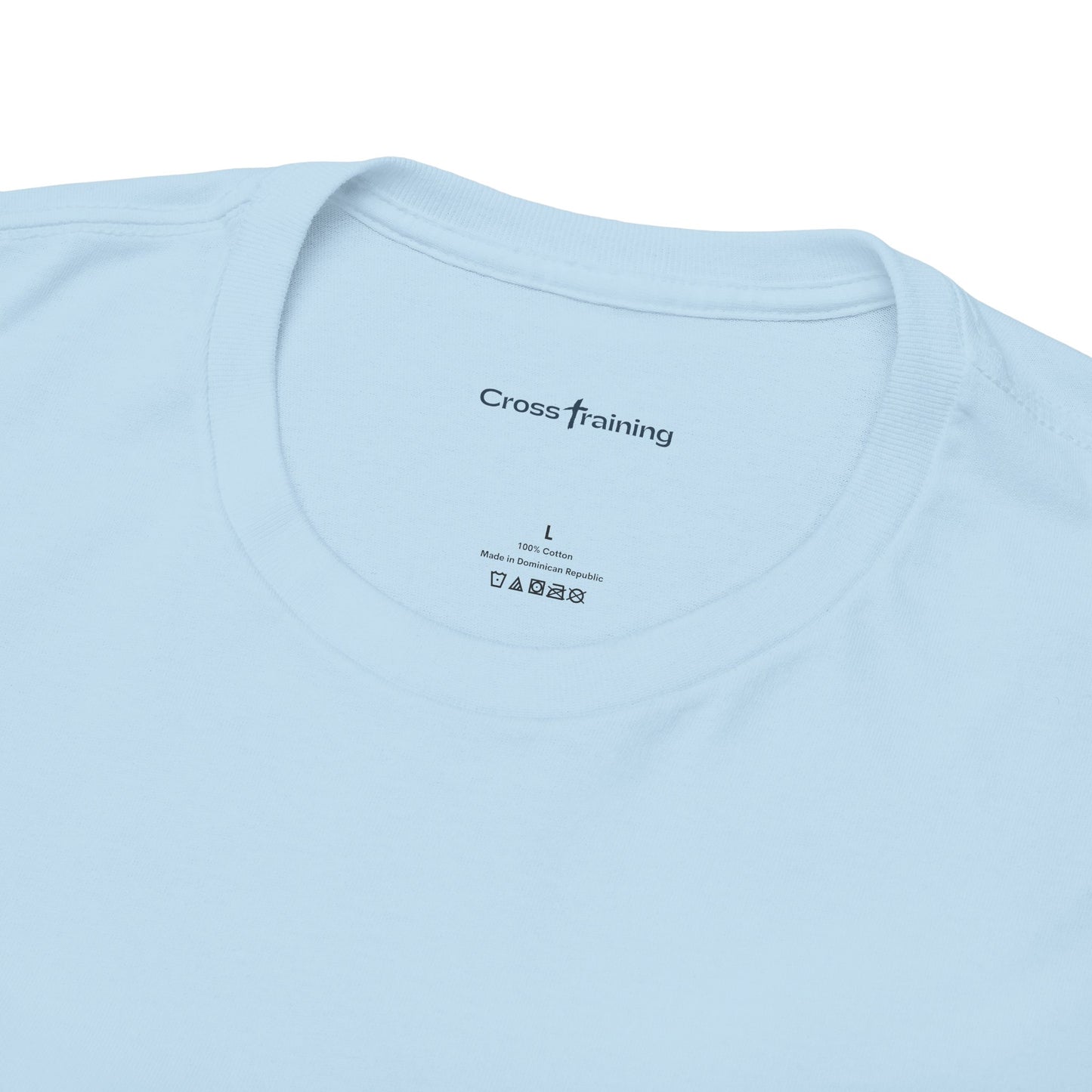 Christian Cross Tee — "May Heavenly Things Constantly Interrupt Our Earthly Things" Inspirational T‑Shirt