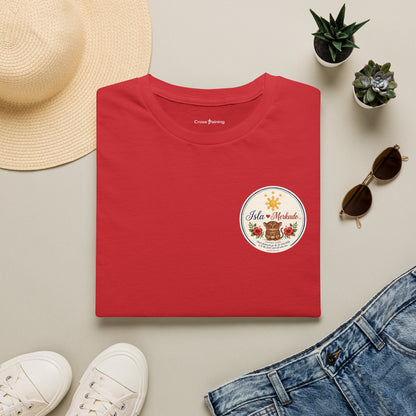 Isla Mercado Floral Tiki Graphic T-Shirt