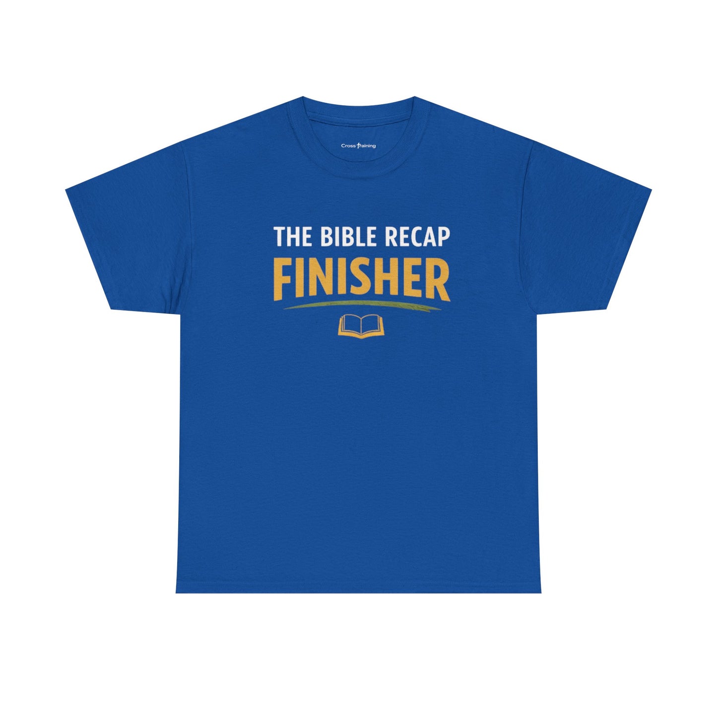 Bible Recap Finisher Tee – Christian Study Graduation Shirt