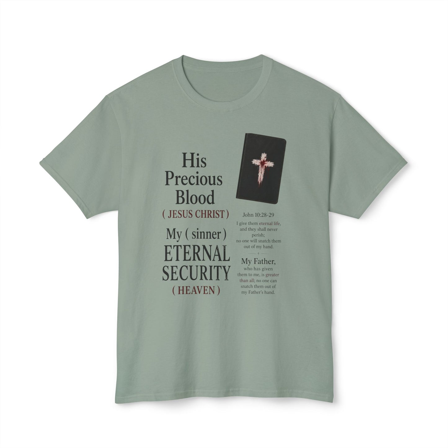 Christian Passport T-Shirt — Eternal Security Scripture Tee