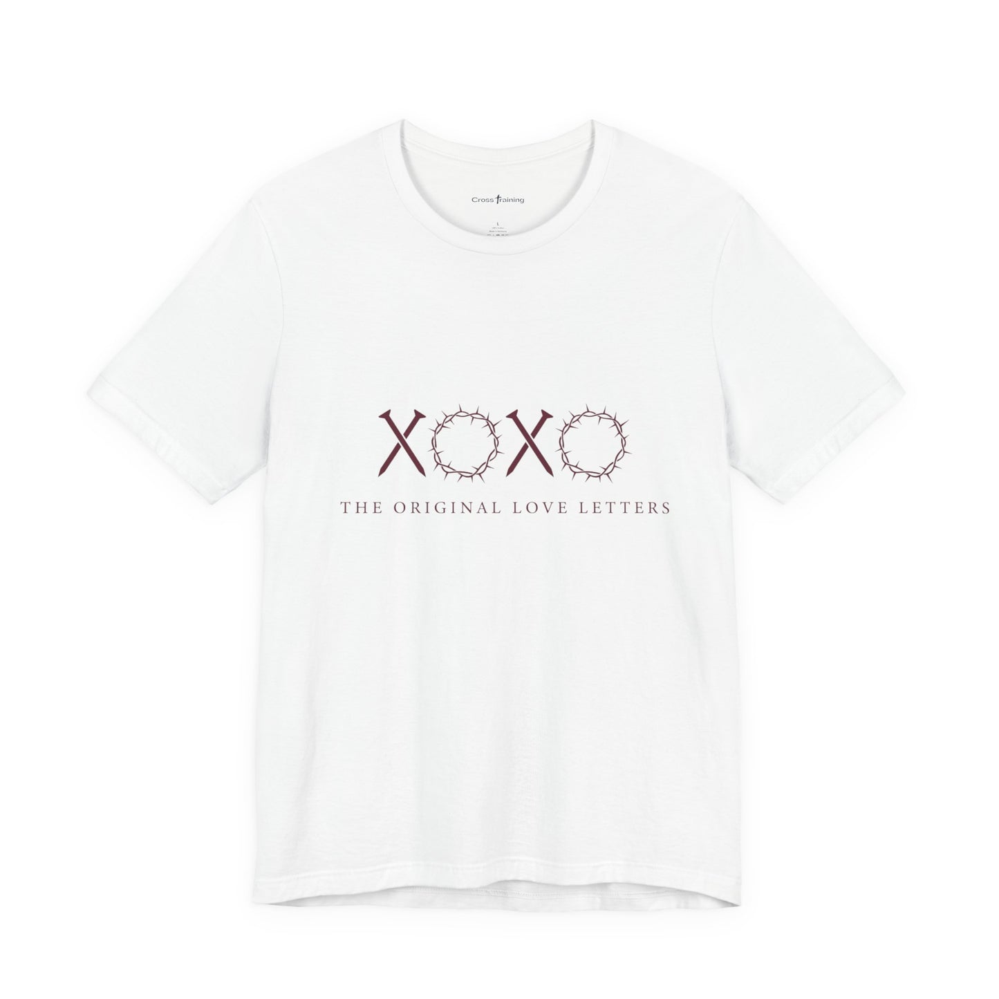 XOXO Floral Tee — "The Original Love Letters" Valentine's Graphic T-Shirt