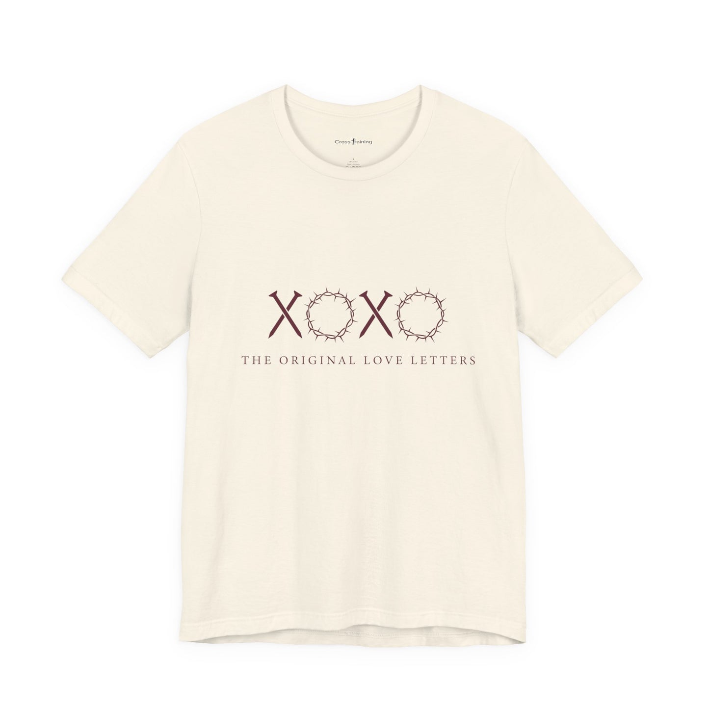 XOXO Floral Tee — "The Original Love Letters" Valentine's Graphic T-Shirt