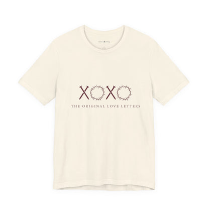 XOXO Floral Tee — "The Original Love Letters" Valentine's Graphic T-Shirt