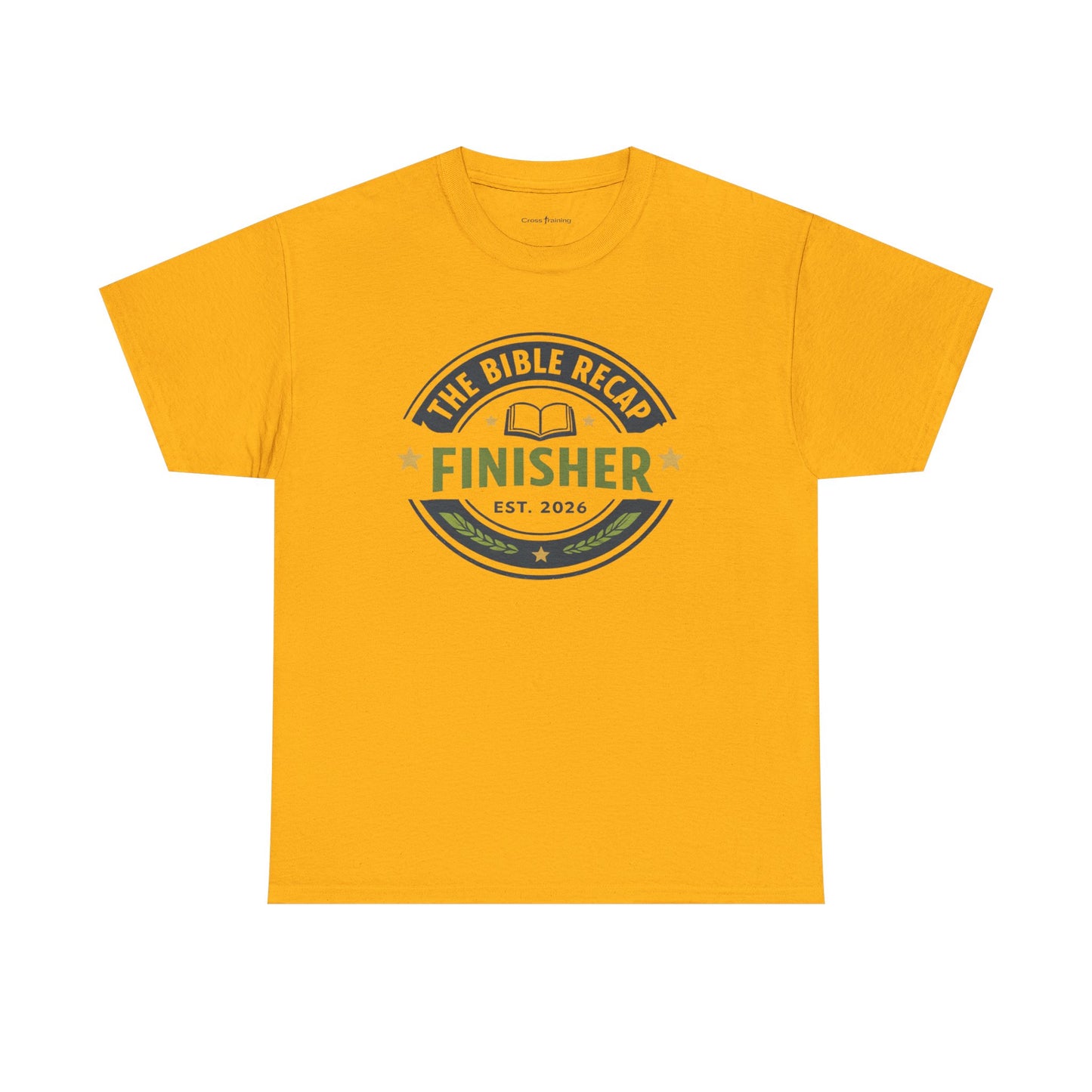 Bible Recap Finisher T‑Shirt — “Finisher” Faith Journey Tee
