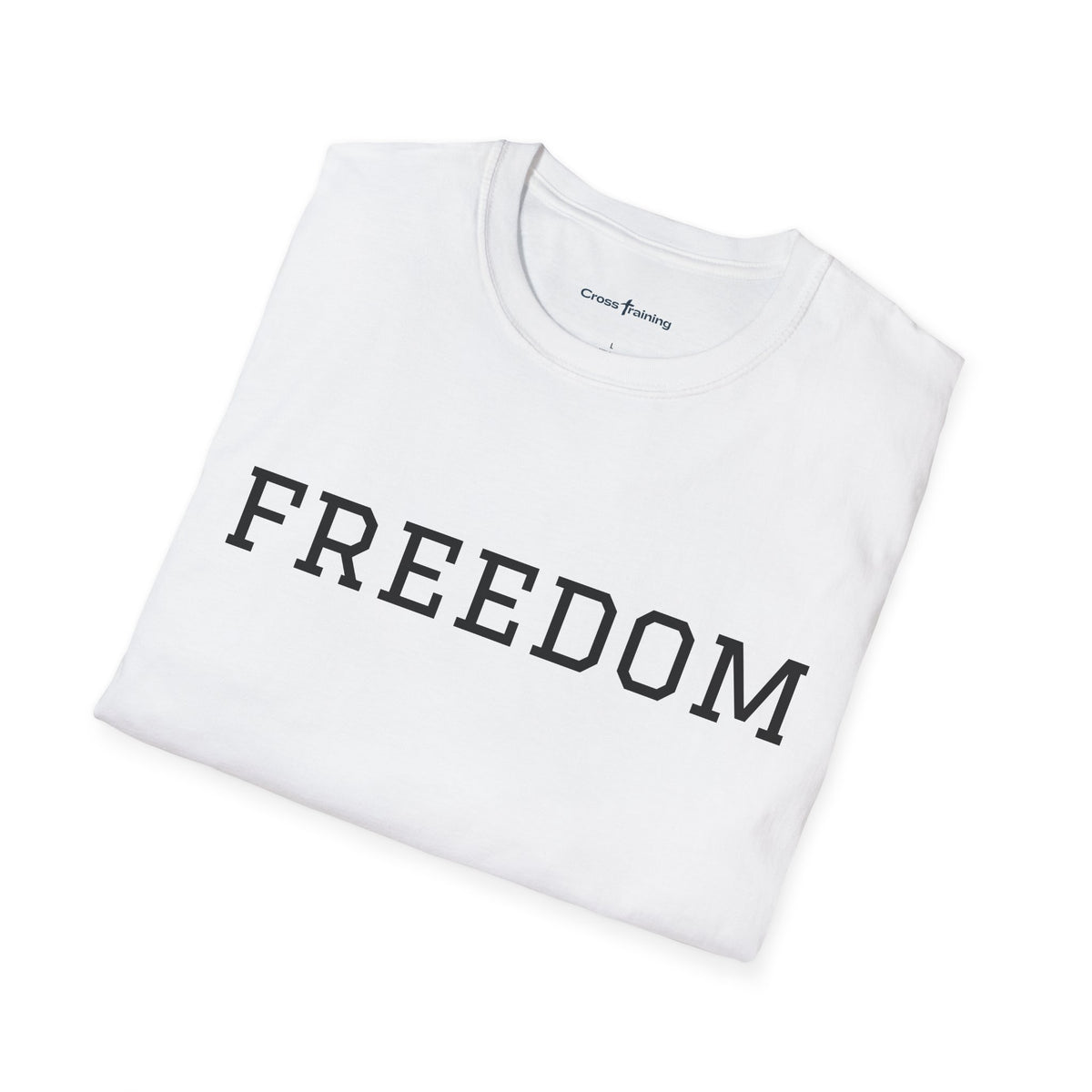 Freedom & Faith Unisex T-Shirt, Inspirational Tee, Casual Wear, Christian Apparel, Great for Everyday Use