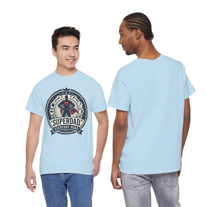 Superdad Everyday Hero T-Shirt — Father’s Day Retro Superhero Tee