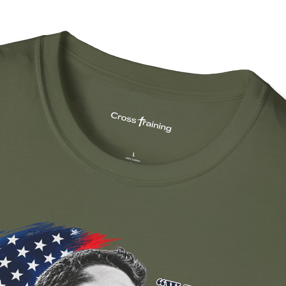 Charlie Kirk Tribute T-Shirt — "Well done, good and faithful servant" Matthew 25:21