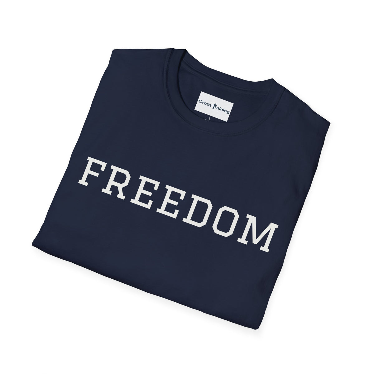 Freedom & Faith Unisex T-Shirt, Inspirational Tee, Casual Wear, Christian Apparel, Great for Everyday Use