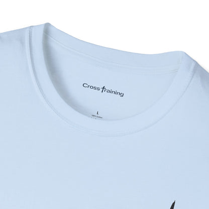 Minimal Cross T-Shirt – Small Chest Christian Cross Tee