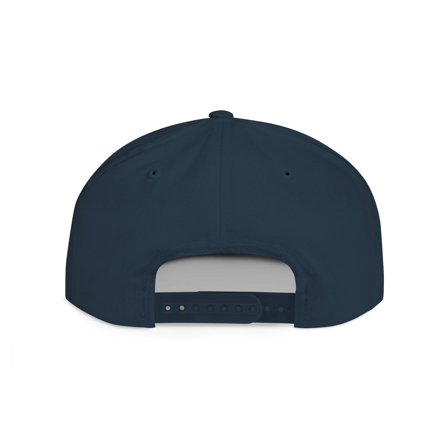 Flat Bill Snapback Hat — "The joy of the Lord is my strength" (Nehemiah 8:10)