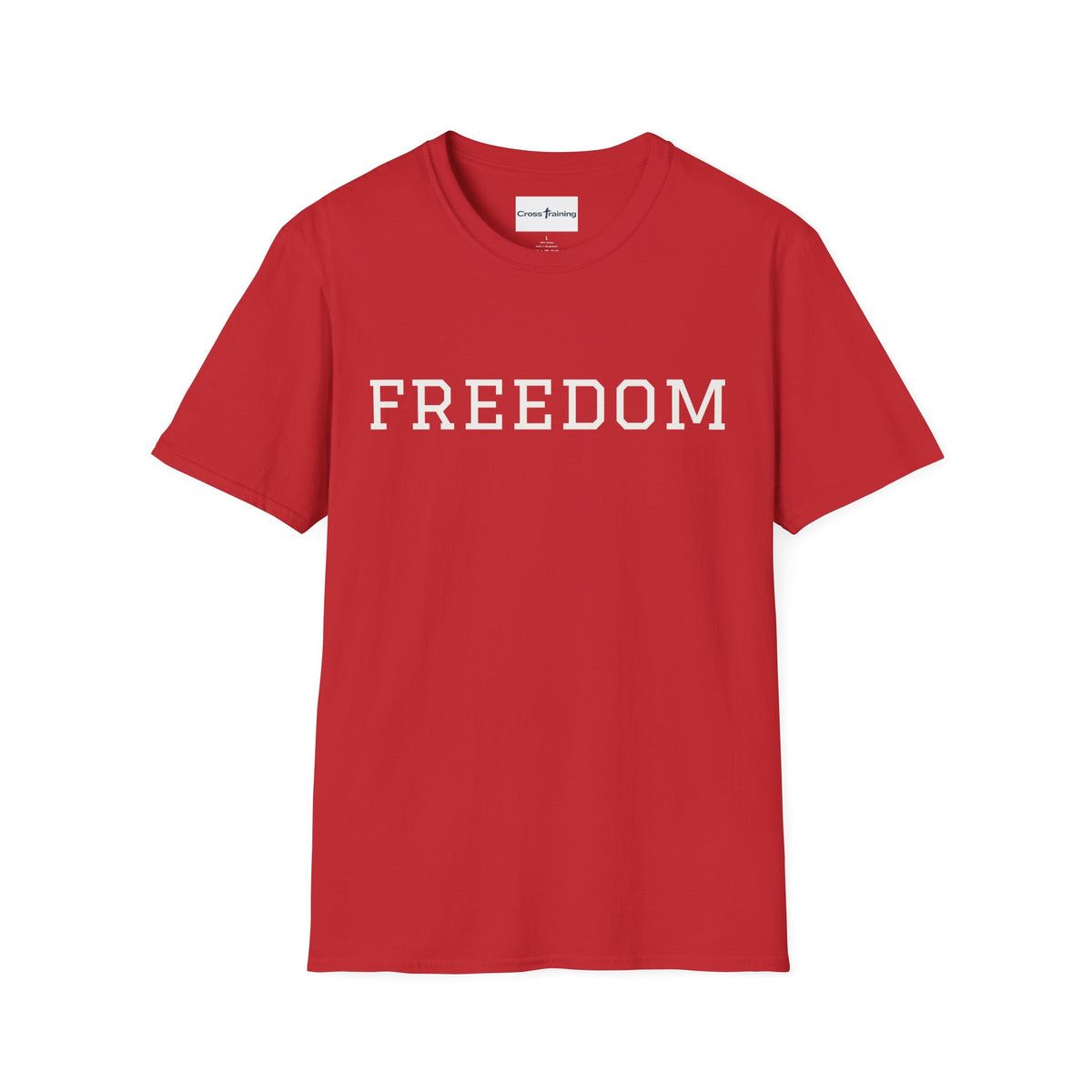 Freedom & Faith Unisex T-Shirt, Inspirational Tee, Casual Wear, Christian Apparel, Great for Everyday Use