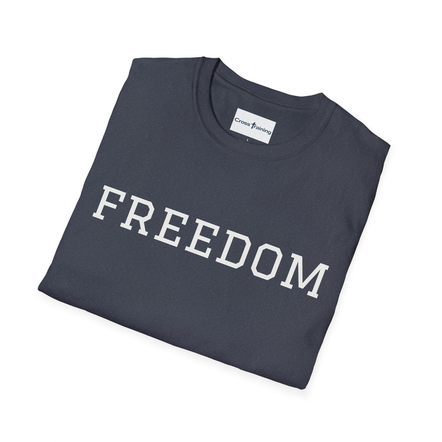 Freedom & Faith Unisex T-Shirt, Inspirational Tee, Casual Wear, Christian Apparel, Great for Everyday Use