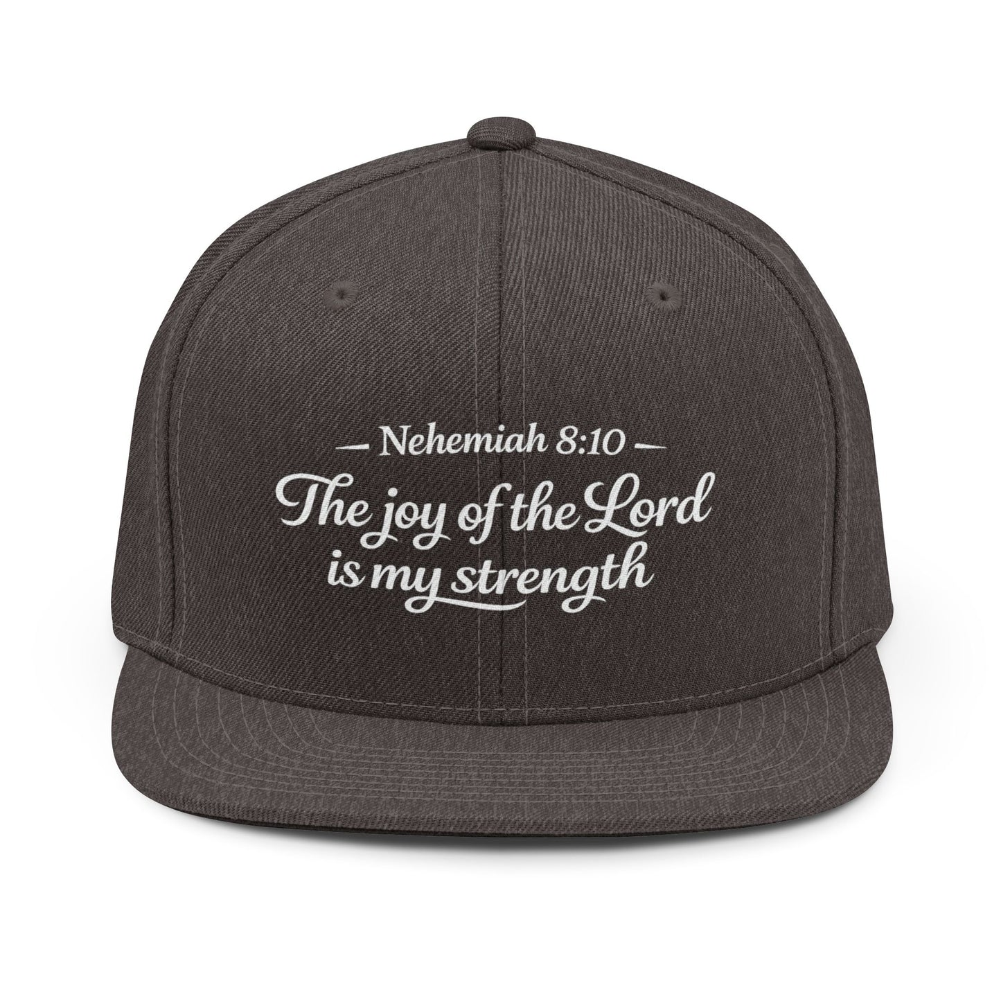 Nehemiah 8:10 'The Joy of the Lord Is My Strength' Snapback Hat