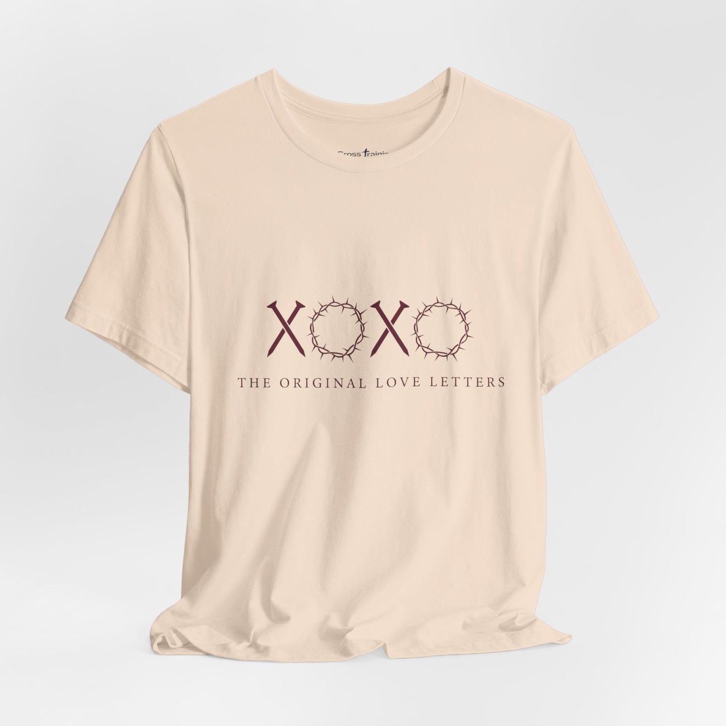 XOXO Floral Tee — "The Original Love Letters" Valentine's Graphic T-Shirt