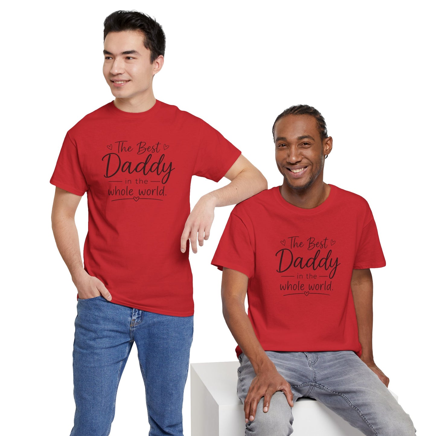Daddy T-Shirt – "The Best Daddy in the Whole World" Father's Day Tee
