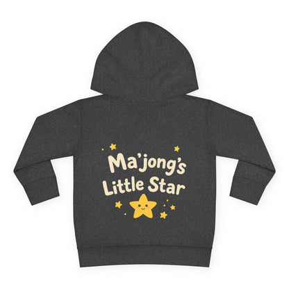 Toddler Hoodie - "Ma'jong's Little Star" Personalized Kids Pullover Fleece