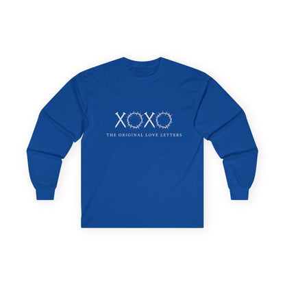 XOXO Barbed Wire Long Sleeve Tee — "The Original Love Letters" Graphic Shirt