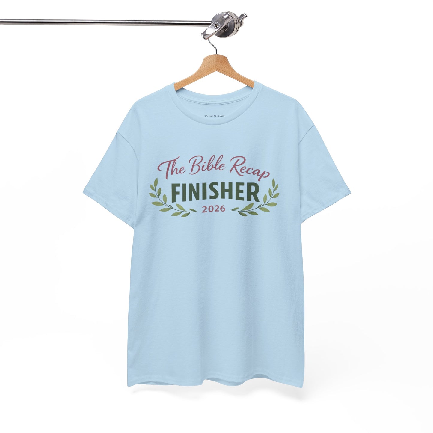Bible Recap Finisher 2026 T-Shirt — Faith Journey Graduation Tee
