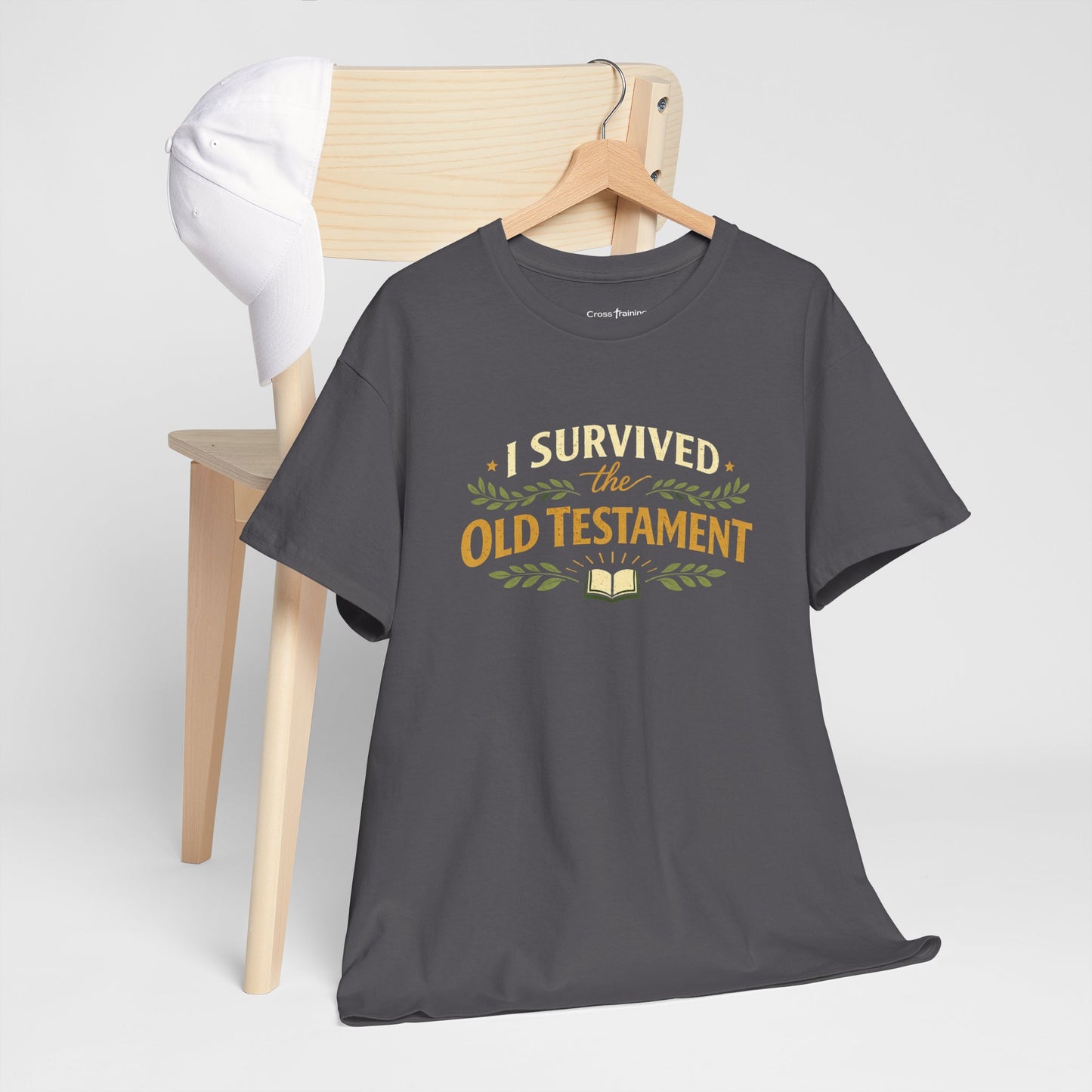 I Survived the Old Testament Tee — Funny Christian T-Shirt