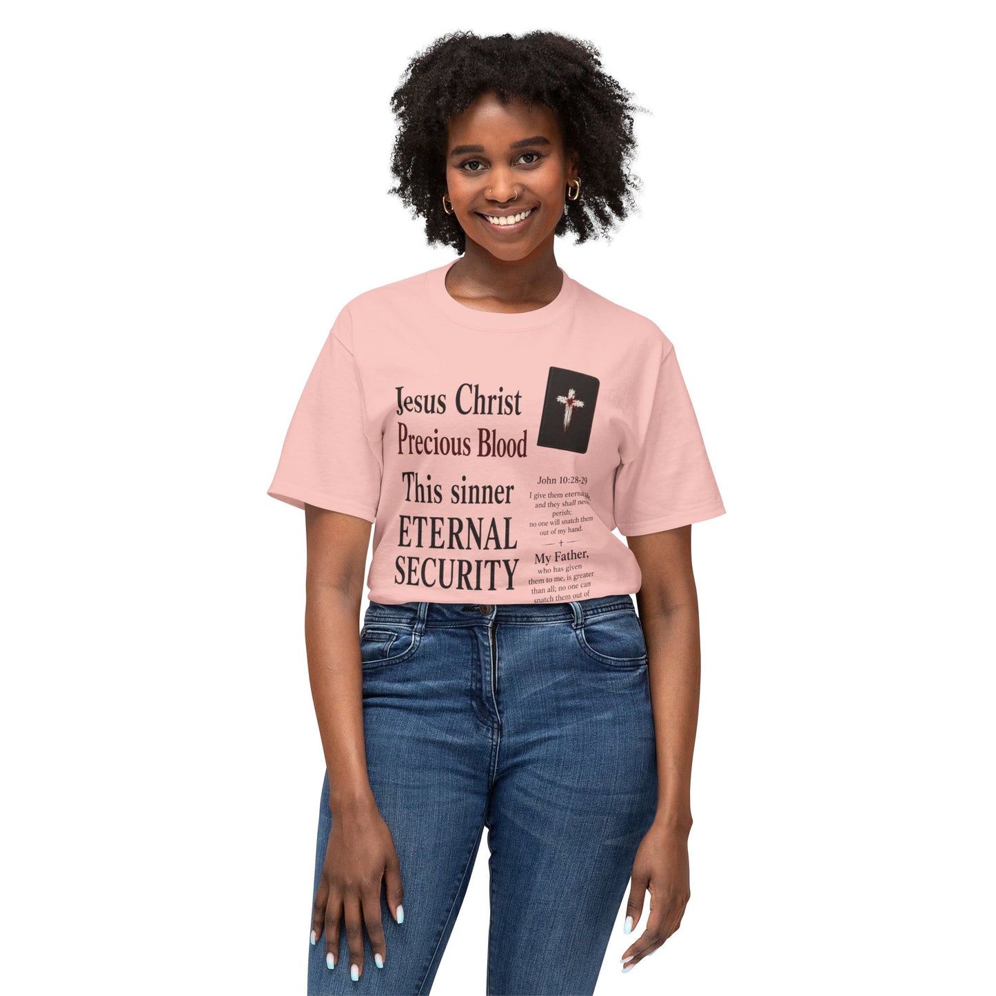 Christian Passport T-Shirt — Eternal Security Scripture Tee