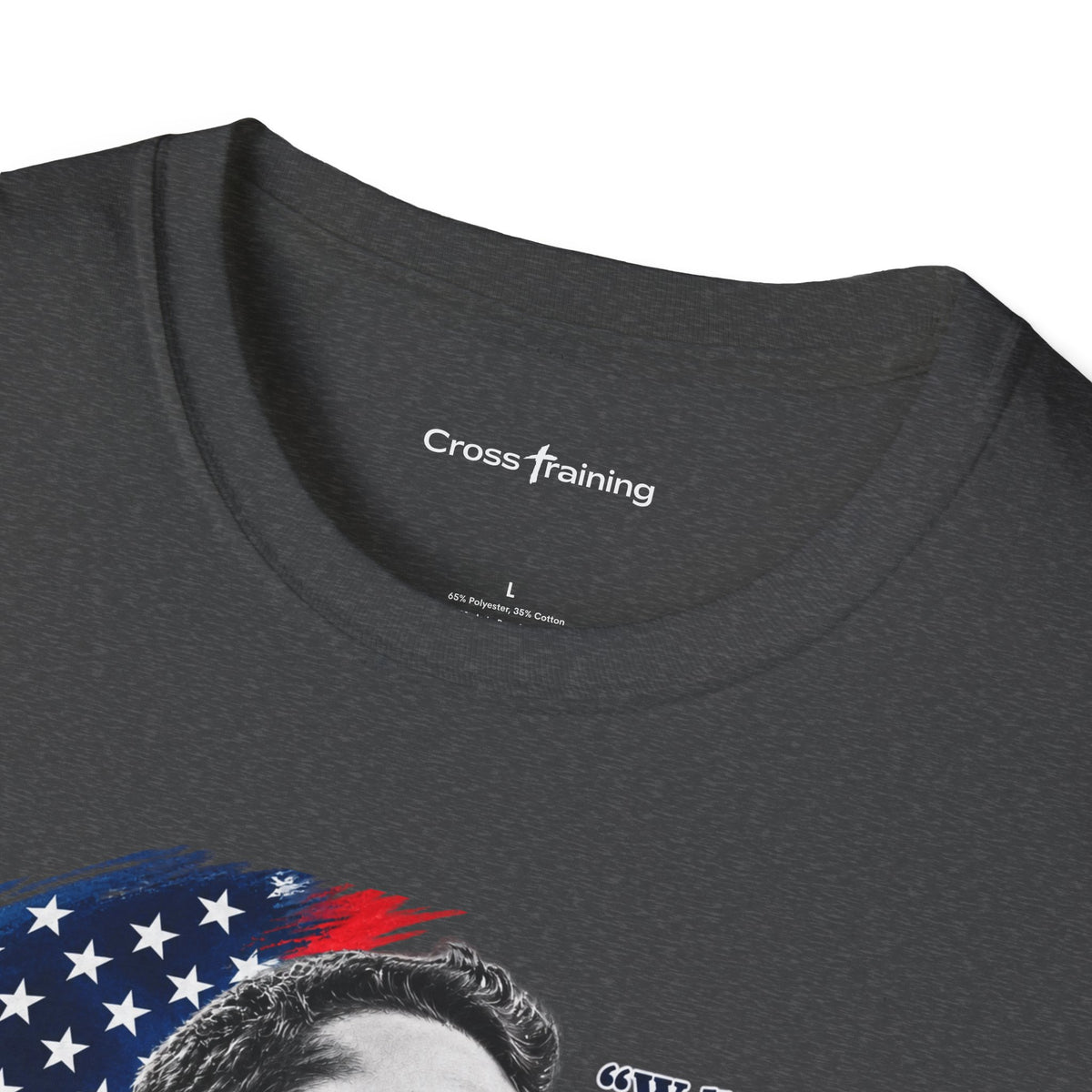 Charlie Kirk Tribute T-Shirt — "Well done, good and faithful servant" Matthew 25:21