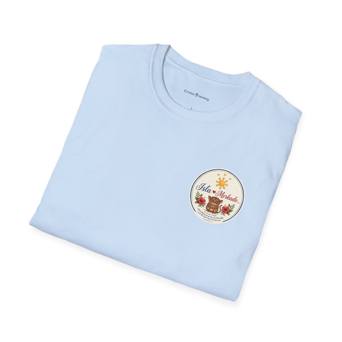 Isla Mercado Floral Tiki Graphic T-Shirt
