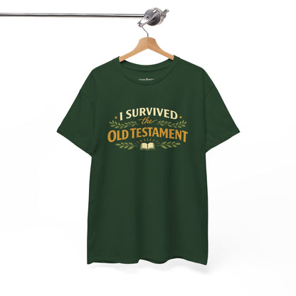 I Survived the Old Testament Tee — Funny Christian T-Shirt