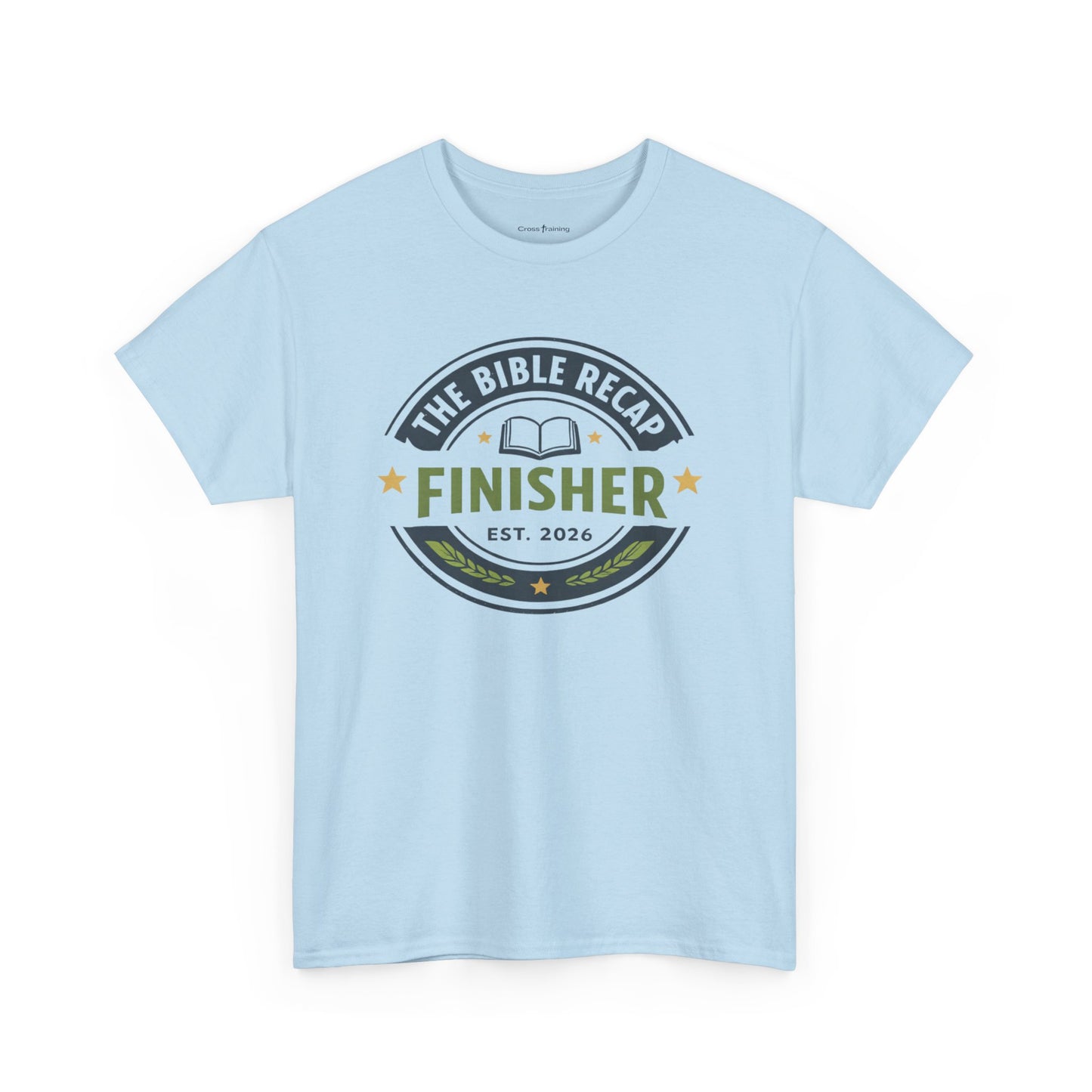 Bible Recap Finisher T‑Shirt — “Finisher” Faith Journey Tee