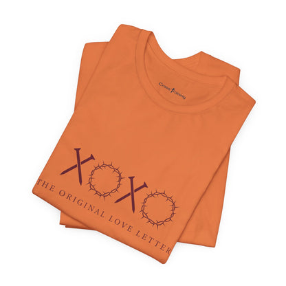 XOXO Floral Tee — "The Original Love Letters" Valentine's Graphic T-Shirt