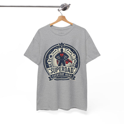 Superdad Everyday Hero T-Shirt — Father’s Day Retro Superhero Tee