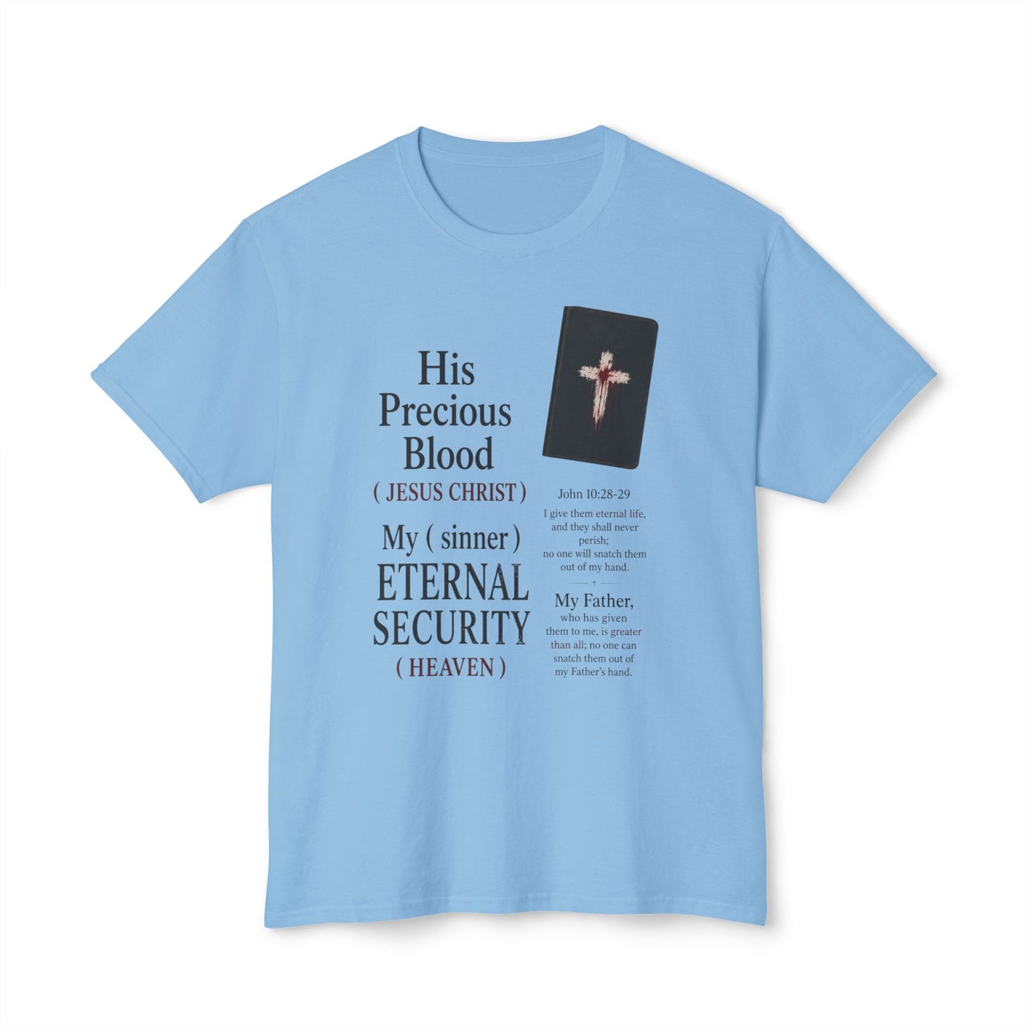 Christian Passport T-Shirt — Eternal Security Scripture Tee