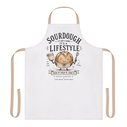 Sourdough Apron — "Sourdough: It's Not a Hobby, It's a Lifestyle" Baker's Apron