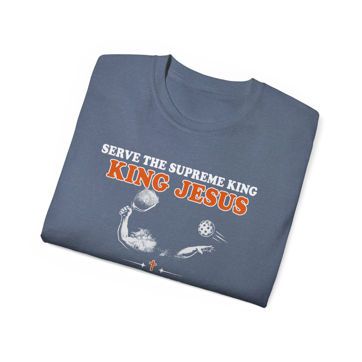 King Jesus Psalm 99:2 T-Shirt — Christian Faith Graphic Tee