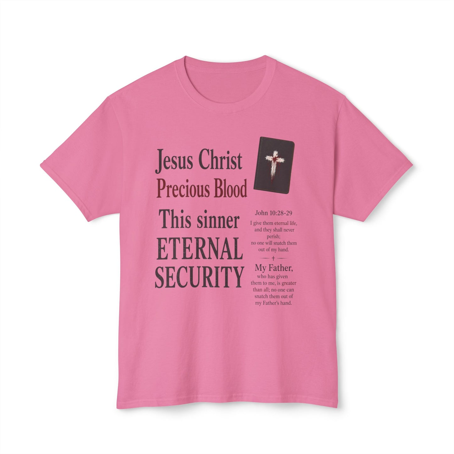 Christian Passport T-Shirt — Eternal Security Scripture Tee