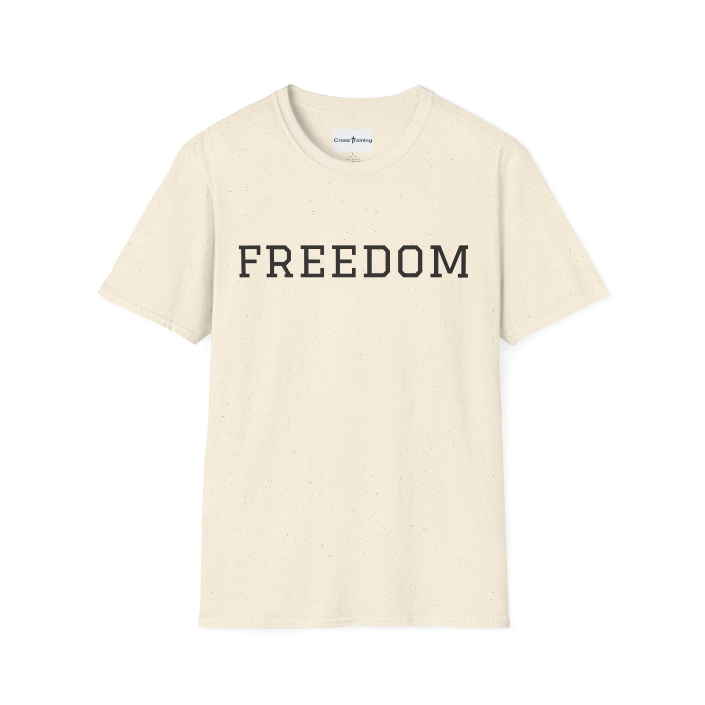 Freedom & Faith Unisex T-Shirt, Inspirational Tee, Casual Wear, Christian Apparel, Great for Everyday Use