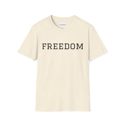 Freedom & Faith Unisex T-Shirt, Inspirational Tee, Casual Wear, Christian Apparel, Great for Everyday Use
