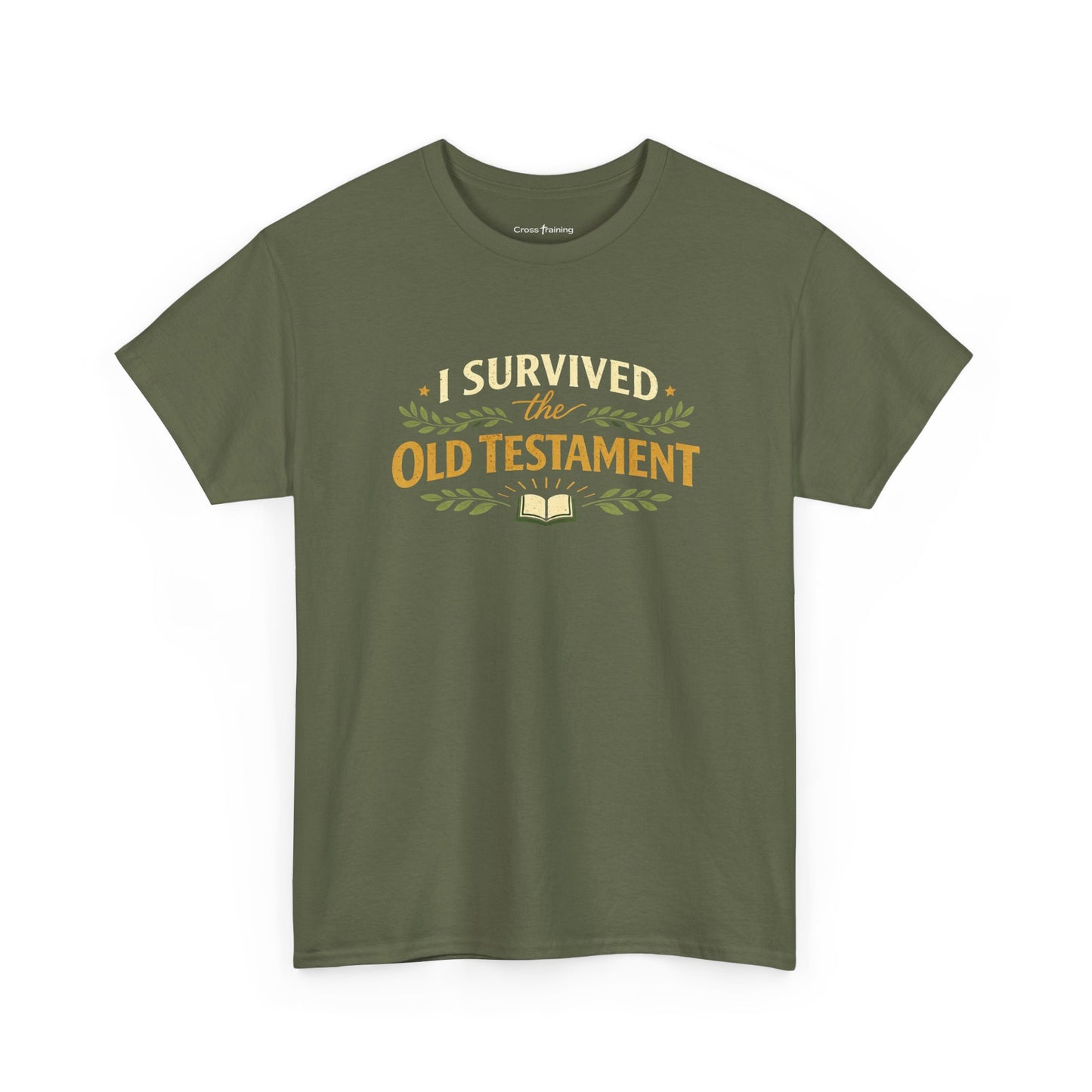 I Survived the Old Testament Tee — Funny Christian T-Shirt