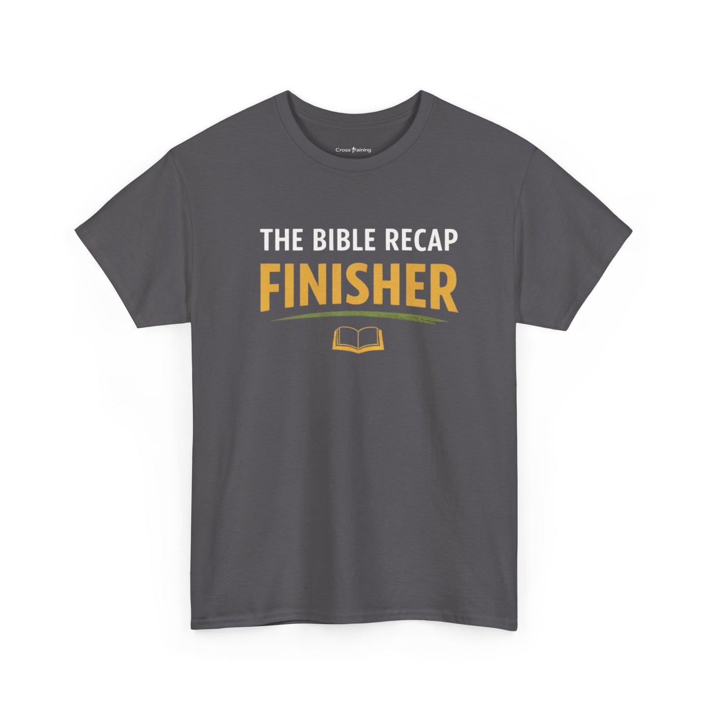 Bible Recap Finisher Tee – Christian Study Graduation Shirt