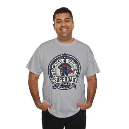 Superdad Everyday Hero T-Shirt — Father’s Day Retro Superhero Tee