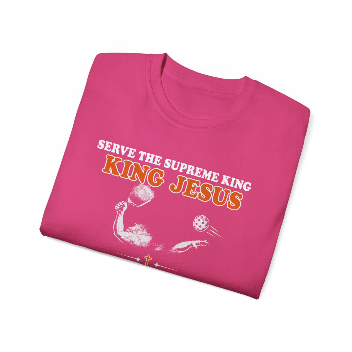 King Jesus Psalm 99:2 T-Shirt — Christian Faith Graphic Tee